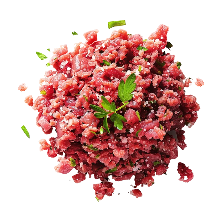 raw meat in bowl raw meat in bowl